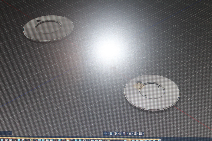 CAD-Modell am Bildschirm